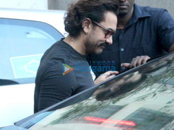 Aamir Khan snapped in Bandra