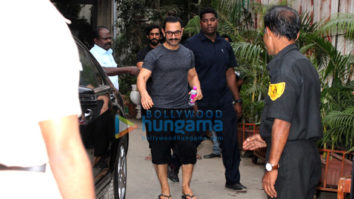 Aamir Khan spotted at the Sukho Thai Spa