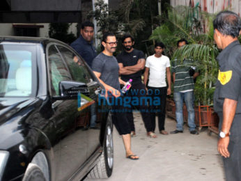 Aamir Khan spotted at the Sukho Thai Spa