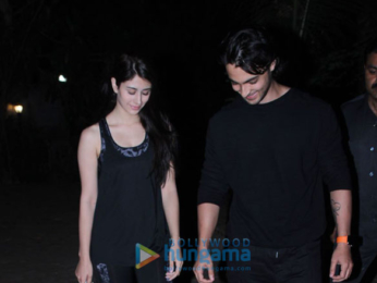 Aayush Sharma and Warina Hussain snapped at the dance class