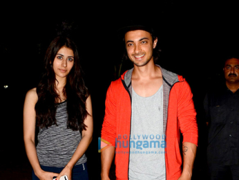 Aayush Sharma and Warina Hussain spotted at the dance class in Bandra
