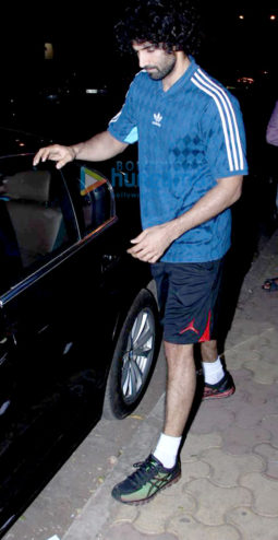 Aditya Roy Kapur snapped at Mohit Suri's office