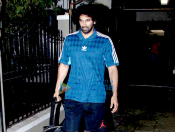 Aditya Roy Kapur snapped at Mohit Suri's office