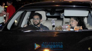Aaditya Thackeray and Saiyami Kher spotted at Smoke House Deli