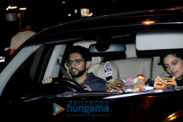 Aditya Thackeray and Saiyami Kher spotted at Smoke House Deli | Aditya ...