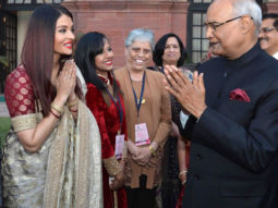 Aishwarya Rai Bachchan felicitated by President of India