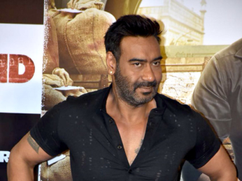 Ajay Devgn and Ileana D'Cruz grace the trailer launch of 'Raid'