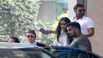Ajay Devgn with family spotted at Yauatcha, BKC