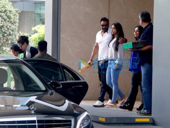 Ajay Devgn with family spotted at Yauatcha, BKC