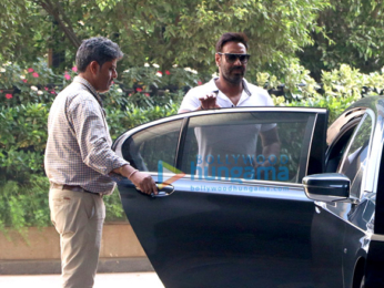 Ajay Devgn with family spotted at Yauatcha, BKC