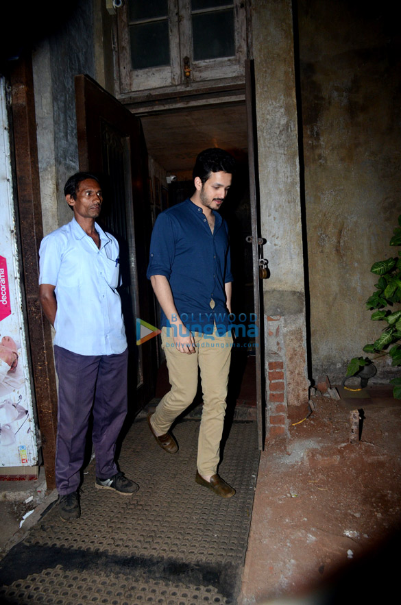 akhil akkineni snapped at pali bhuvan 1
