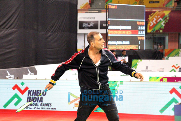 akshay kumar snapped at khelo india school games in delhi 2