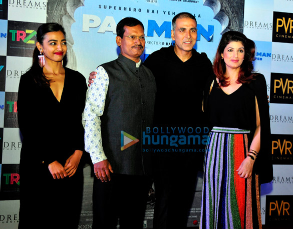 Akshay Kumar, Twinkle Khanna and others grace the press conference of ‘Pad Man’ in Delhi