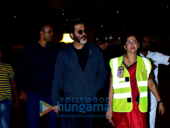 Anil Kapoor and Sonam Kapoor snapped at the airport