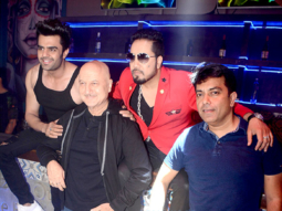 Anupam Kher, Manish Paul, Mika Singh snapped at ‘Baa Baaa Black Sheep’ promotional song shoot