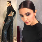 Anushka Sharma in Nikhil Thampi ensemble for Pari promotions