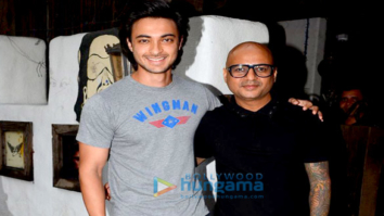 Ayush Sharma snapped at Hakim’s Aalim salon in Bandra