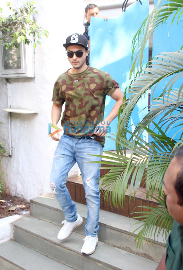 ayush sharma spotted at olive 2