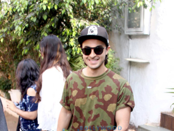 Ayush Sharma spotted at Olive