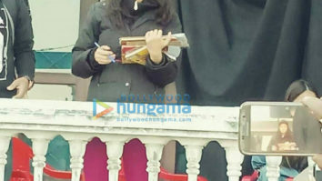 On The Sets Of The Movie Batti Gul Meter Chalu