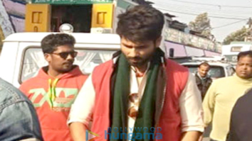 On The Sets Of The Movie Batti Gul Meter Chalu