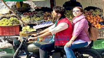 On The Sets Of The Movie Batti Gul Meter Chalu