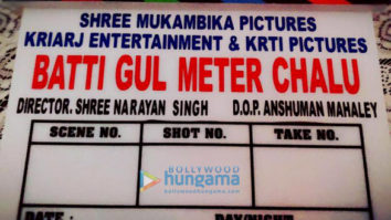 On The Sets Of The Movie Batti Gul Meter Chalu
