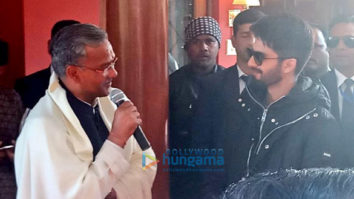 On The Sets Of The Movie Batti Gul Meter Chalu