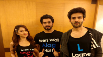 Cast of ‘Sonu Ke Titu Ki Sweety’ snapped during their promotions in Mumbai