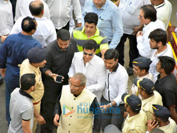 Celebs attend Sridevi's cremation ceremony at Seva Samaj Crematorium and Hindu Cemetery in Vile Parle, Mumbai