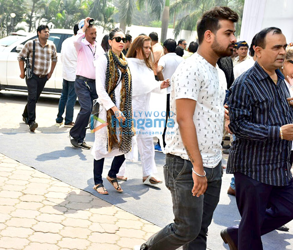 celebs snapped attending sridevis condolence meeting at celebrations sports club 1 4