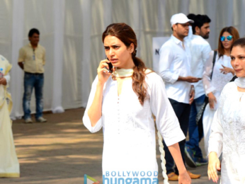Celebs snapped attending Sridevi's condolence meeting at Celebrations Sports Club