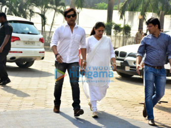 Celebs snapped attending Sridevi's condolence meeting at Celebrations Sports Club