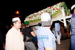 Celebs snapped attending a funeral at the Versova kabrastan