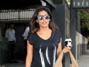 Chitrangda Singh spotted outside a cafe in Bandra