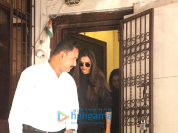 Deepika Padukone snapped at a recording studio in Bandra