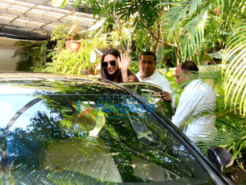 Deepika Padukone spotted after salon session in Bandra
