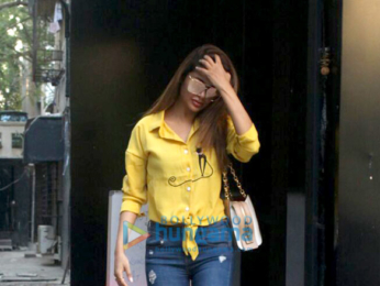Esha Gupta snapped at Tip & Toe in Juhu