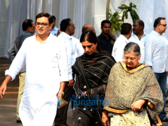 Celebs snapped attending Sridevi's condolence meeting at Celebrations Sports Club