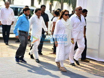 Celebs snapped attending Sridevi's condolence meeting at Celebrations Sports Club