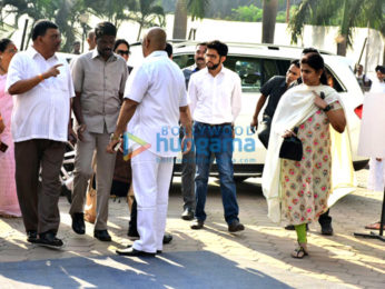 Celebs snapped attending Sridevi's last rites at Celebrations Sports Club