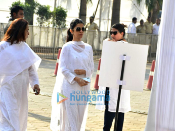 Celebs snapped attending Sridevi's last rites at Celebrations Sports Club