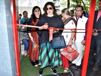 Farah Khan snapped inaugurating a store