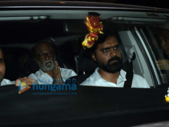 Farhan Akhtar and his mother, Saroj Khan, Ritesh Sidhwani and Farah Khan snapped at Anil Kapoor’s house