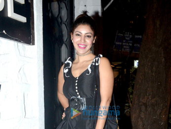 Gurmeet and Debina celebrate their wedding anniversary at Korner House in Bandra