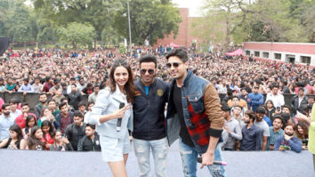 Here’s how the team of Aiyaary had a gala time at Delhi University’s SRCC college