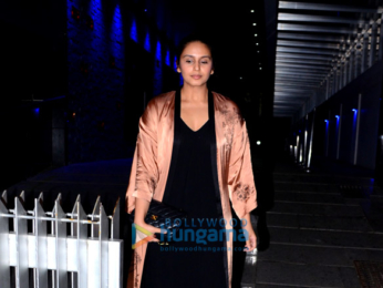 Huma Qureshi spotted after dinner in Bandra
