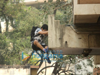 Ishaan Khatter snapped exiting the gym