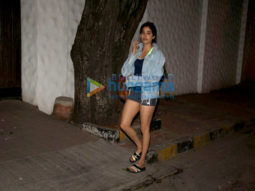 Janhvi Kapoor spotted at Sanjay Leela Bhansali’s office in Juhu