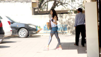 Janhvi Kapoor spotted at the gym